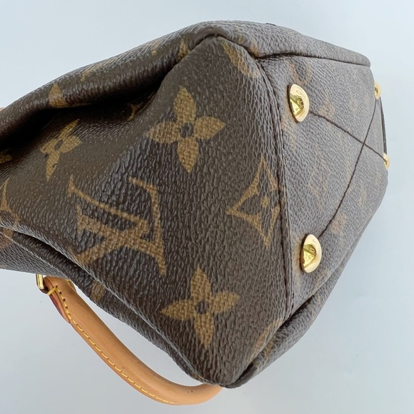 Louis Vuitton small satchel brown red - Picture 7 of 10